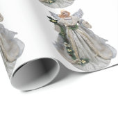 White Angel White Wrapping Paper Cadeaupapier (Rol Hoek)