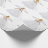 white angel wrapping paper cadeaupapier (Hoek)