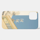WHITE ANTENNA OVER GEBOUW Case-Mate iPhone CASE (Achterkant (horizontaal))