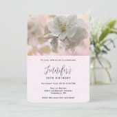 White Apple Blossom Fotograaf Dag Kaart (Staand voorkant)