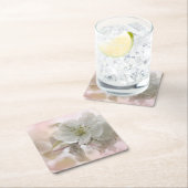 White Apple Blossom Photography Kartonnen Onderzetters (Insitu)