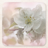 White Apple Blossom Photography Kartonnen Onderzetters (Voorkant)