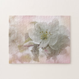 White Apple Blossom Photography Legpuzzel