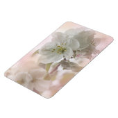 White Apple Blossom Photography Magneet (Linkerzijde)
