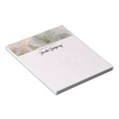 White Apple Blossom Photography Notitieblok (Schuin)