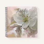 White Apple Blossom Photography Notitieboek (Voorkant)