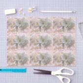 White Apple Blossom Photography Patterted Tissuepapier (Craft)