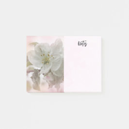 White Apple Blossom Photography Post-it® Notes