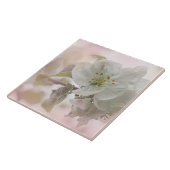White Apple Blossom Photography Tegeltje (Zijkant)