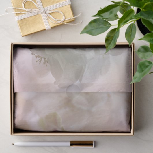 White Apple Blossom Photography Tissuepapier (Geschenk)