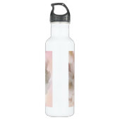 White Apple Blossom Photography Waterfles (Achterkant)