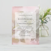 White Apple Blossom Photography Wedding Kaart (Staand voorkant)