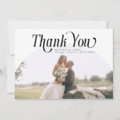 White Arch Wedding Bedankt (Voorkant)