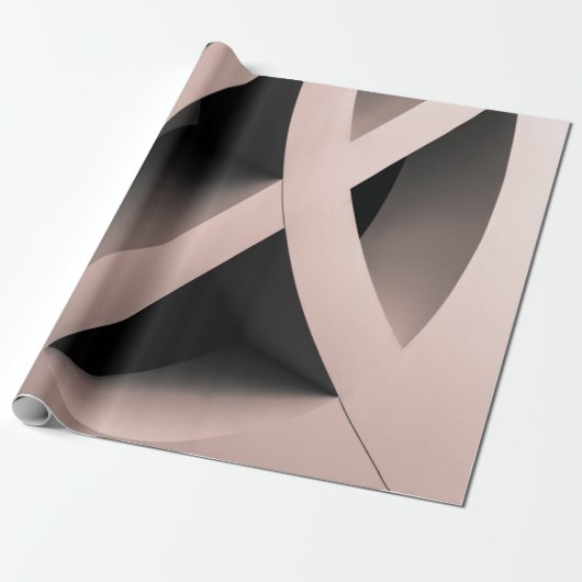 WHITE ARCHITECTURAL DESIGN CADEAUPAPIER (Uitgerold)
