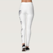 White Arkansas State Flower Apple Blossom Leggings (Achterkant)