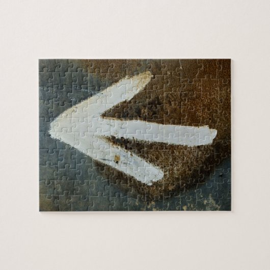 White Arrow foto Puzzle Legpuzzel (Horizontaal)