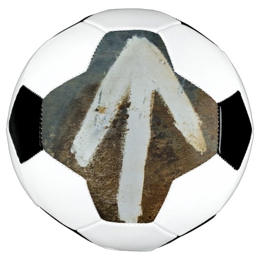 White Arrow-Voetbal Voetbal (Gedraaid)
