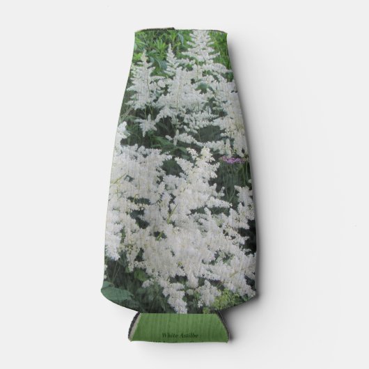 White Astilbe Flesjeskoeler (Voorkant)