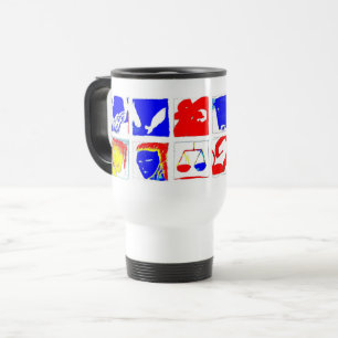 White Astrology Symbols Mok