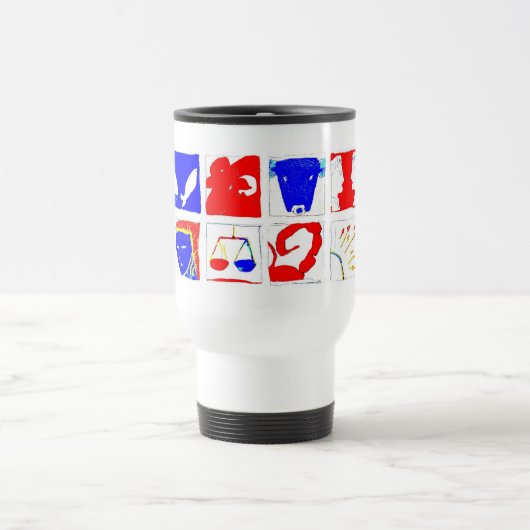 White Astrology Symbols Mok (Center)