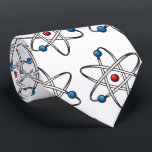 White Atom Molecule Pattern Teacher Science Stropdas<br><div class="desc">Dit leuke atoom molecuulpatroon is geweldig voor de wetenschapper,  leraar of wetenschapsliefhebber in je leven.</div>