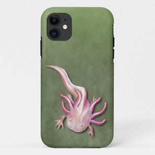 White Axolotl "Walking Fish" Art Case-Mate iPhone Case