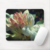 White Azalea Flower Muismat (Met muis)