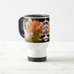 White Azalea Flower Personalized Reisbeker