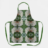 White Azalea Flower with Raindrops Personated Schort (Voorkant)