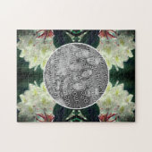 White Azalea Flowers Lijst Uw foto toevoegen Legpuzzel (Horizontaal)