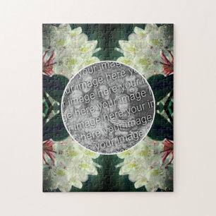 White Azalea Flowers Lijst Uw foto toevoegen Legpuzzel