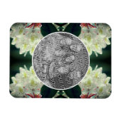 White Azalea Flowers Lijst Uw foto toevoegen Magneet (Horizontaal)