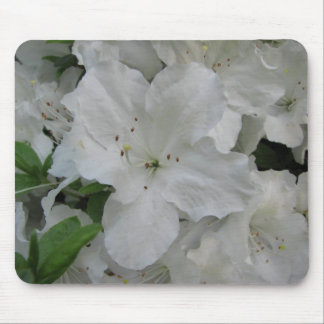 White Azalea Mousepad Muismat