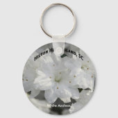 White Azaleas Sleutelhanger (Voorkant)