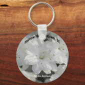 White Azaleas Sleutelhanger (Voorkant)