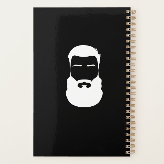 White Baard Planner (Achterkant)