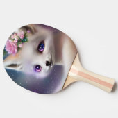White Baby Fox Tafeltennisbatje (Zijkant)