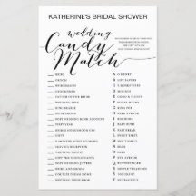 White Background Vrijgezellenfeest Game PRINTED