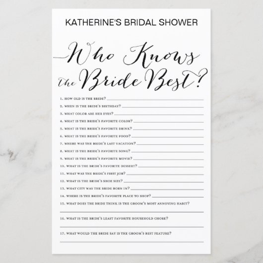 White Background Vrijgezellenfeest Game PRINTED (Voorkant)