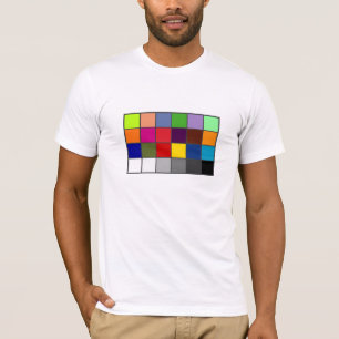 White Balance Color Grafiek T-shirt