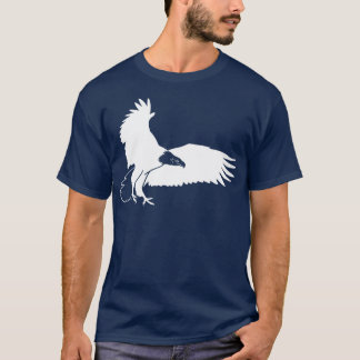 White Bald Eagle die inschakelt voor een dode afbe T-shirt