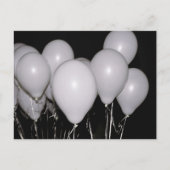White Balloons Briefkaart (Voorkant)