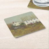 White Barn Kartonnen Onderzetters (Schuin)