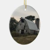White Barn Ornament (Rechts)
