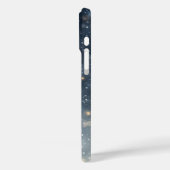 White Barn Owl Mystiek in Sneeuwtelefoon Case-Mate iPhone Case (Achterkant / Links)