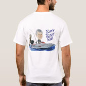White Bass Boat Bill T-shirt (Achterkant)