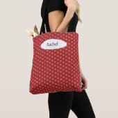 White Bass Clef Muzieknoten Tote Bag (Dichtbij)