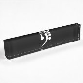 White Bass Clef Naambordje