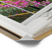 White Bay-vensterverlichting - Kleurrijke omgeving Poster (Hoek)