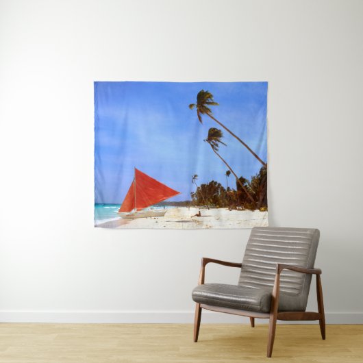 White Beach, Boracay 2. Wandkleed (In Situ (horizontaal))